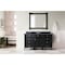 James Martin Vanities Brittany 60in Single Vanity, Black Onyx, w/ 3 CM Charcoal Soapstone Quartz Top 650-V60S-BKO-3CSP - alternate 4